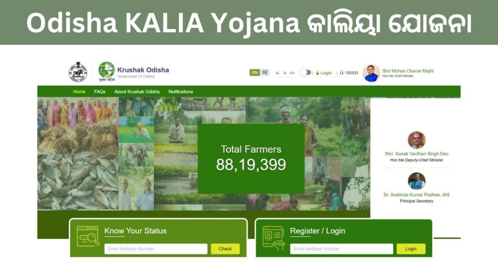 Kalia Yojana Online Apply